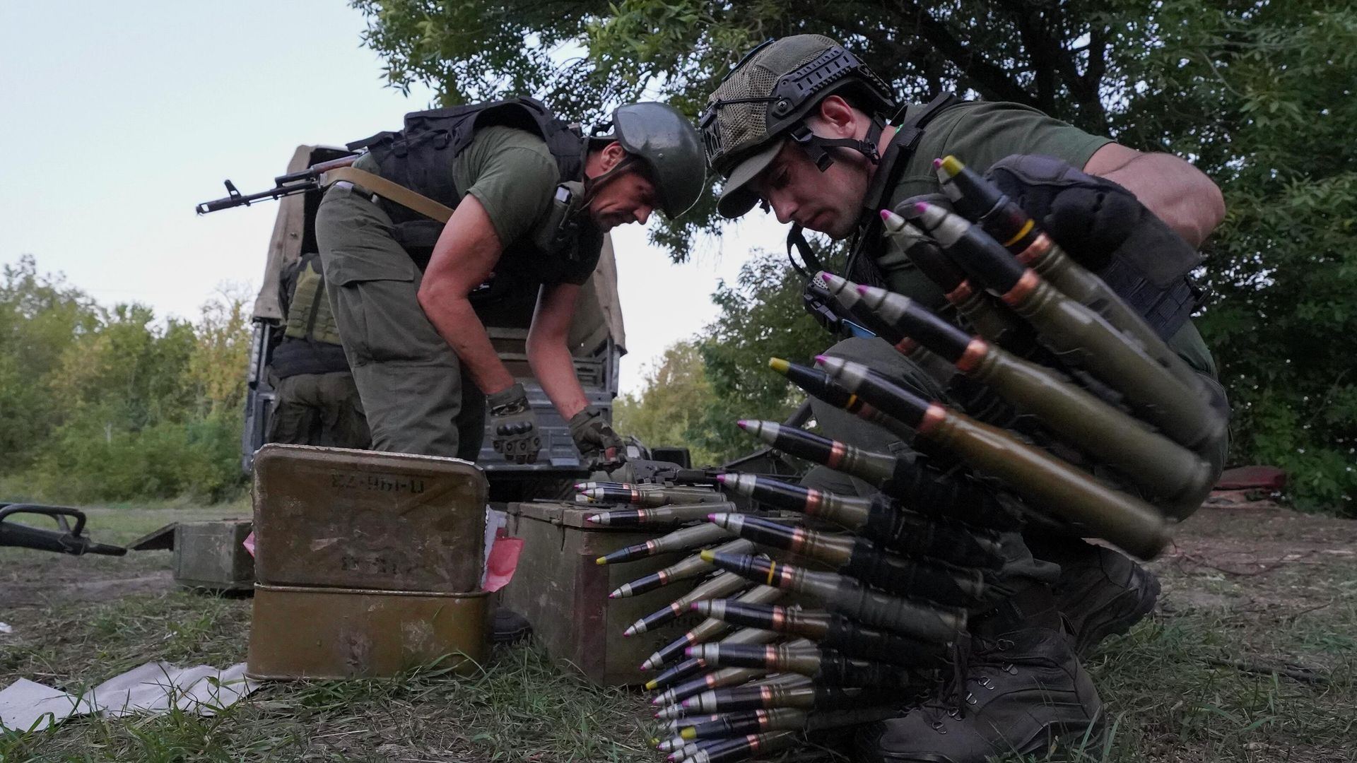 Военнослужащие ВСУ в Харьковской области - РИА Новости, 1920, 07.09.2022