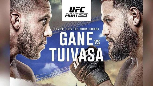 Постер сентябрьского турнира UFC в Париже Постер сентябрьского турнира UFC в Париже