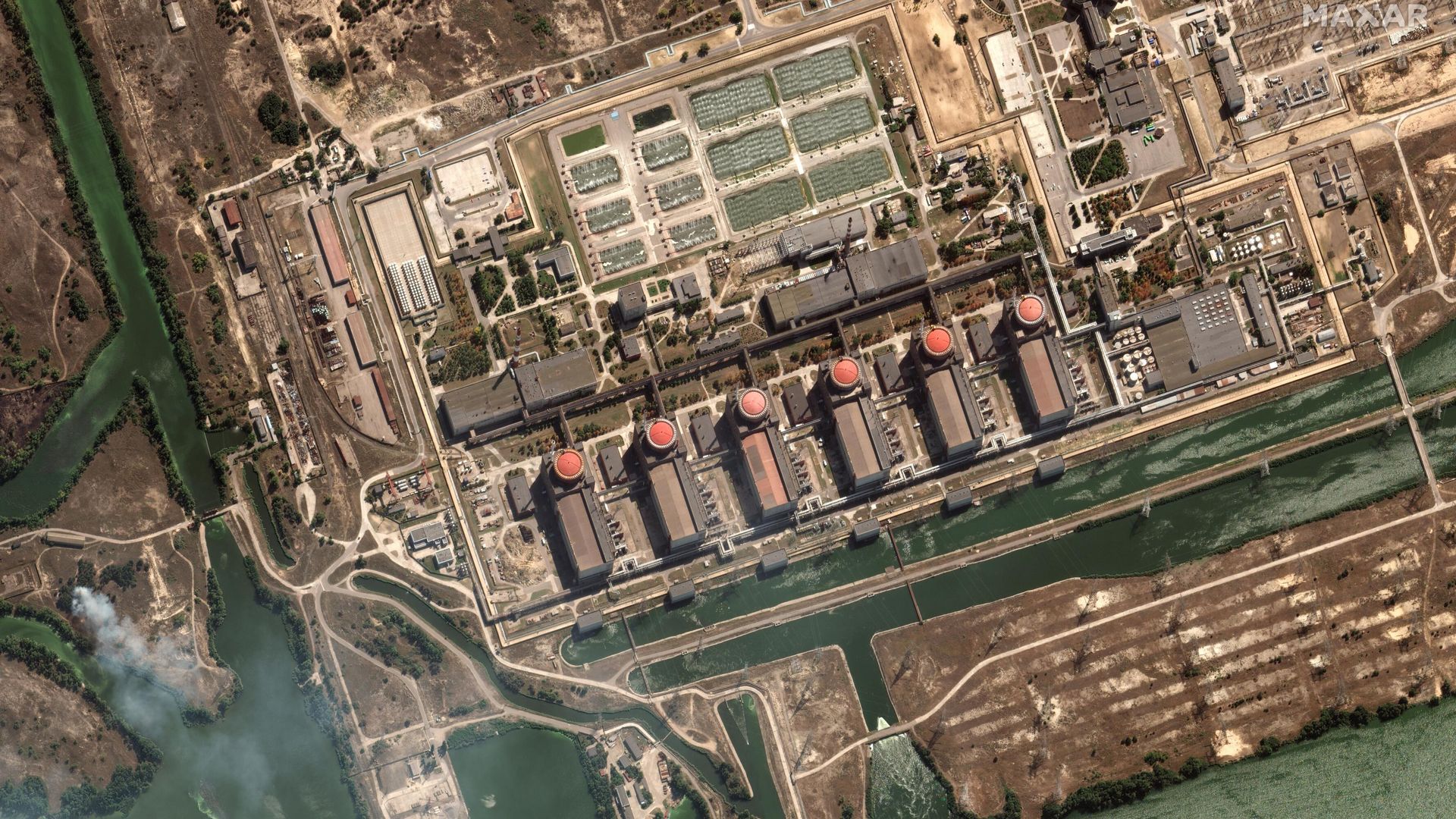 Запорожская АЭС в Энергодаре Запорожская АЭС в Энергодаре - РИА Новости, 1920, 01.09.2022