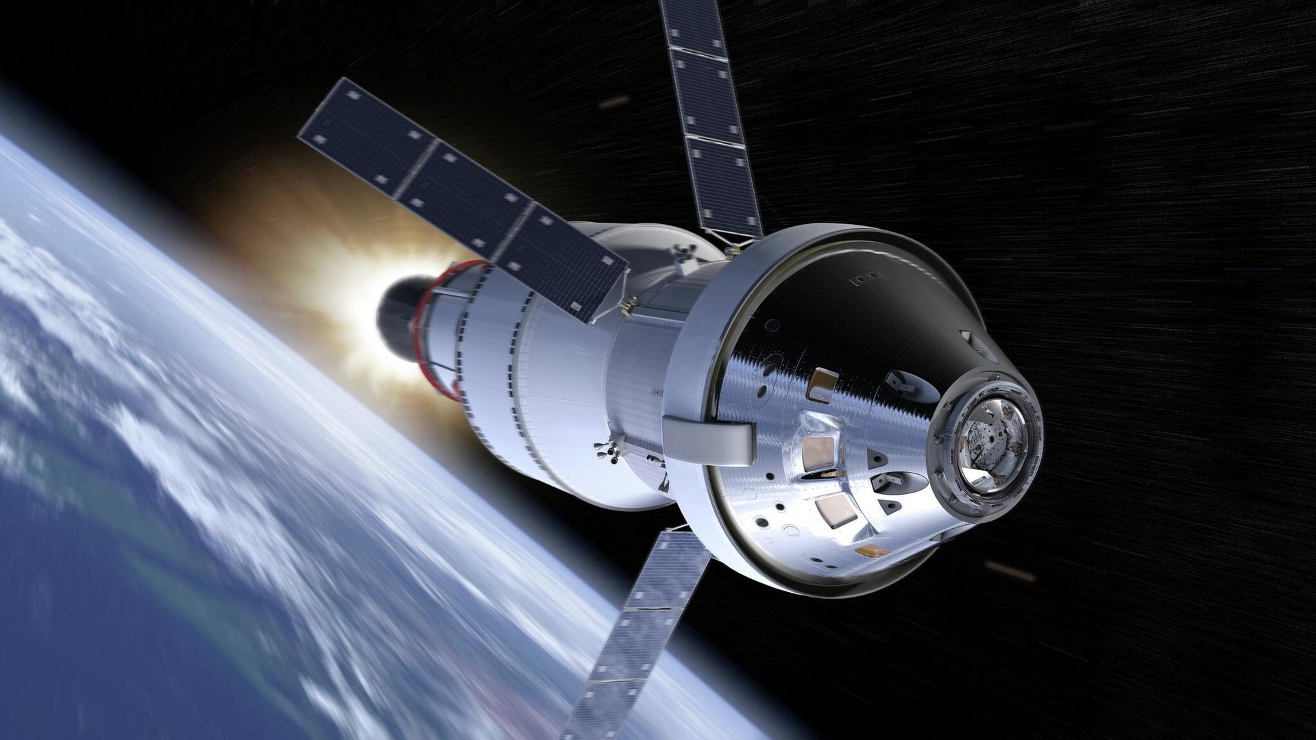 Космический корабль Orion - РИА Новости, 1920, 11.12.2022