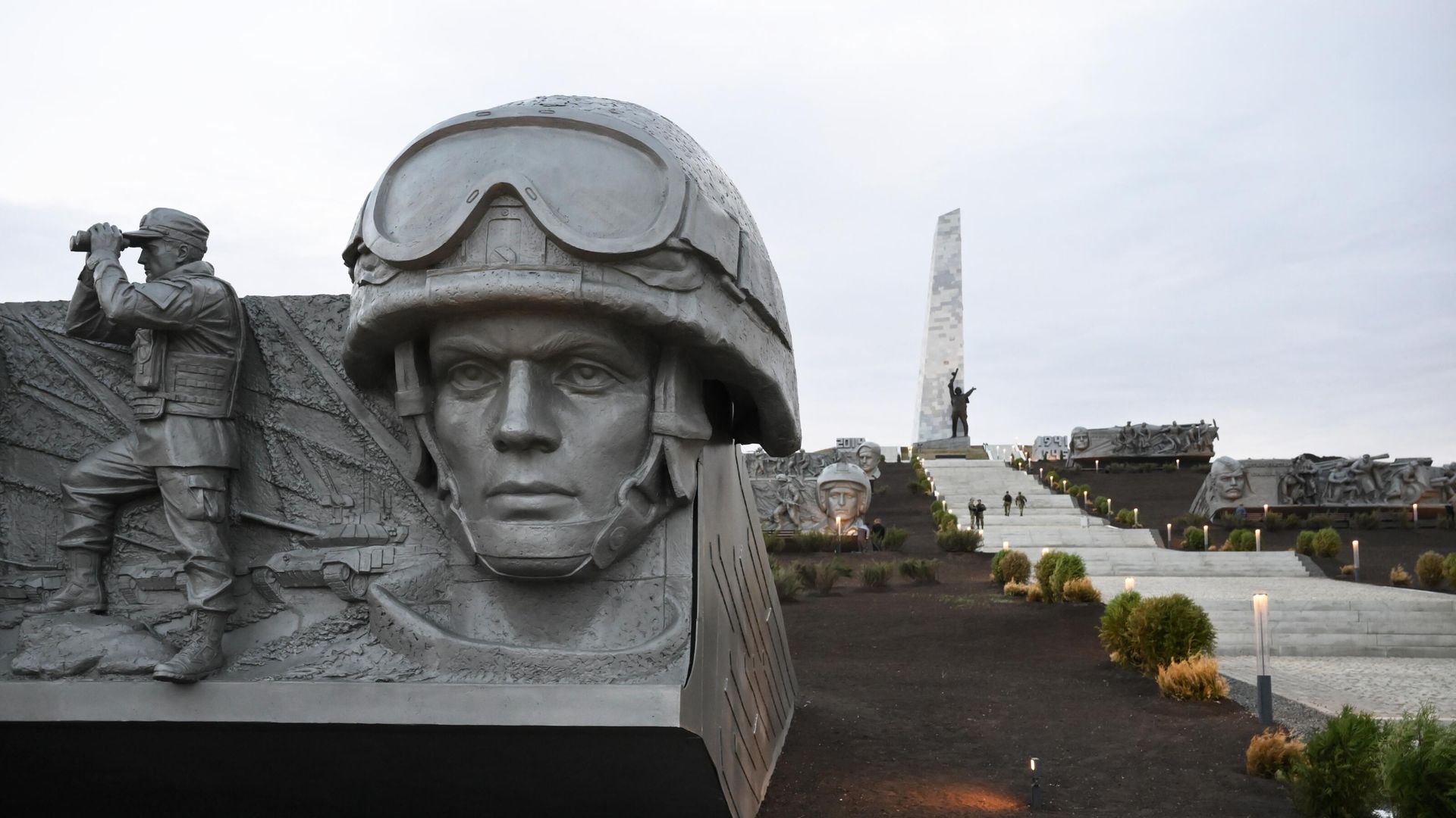 Мемориальный комплекс Саур-Могила в ДНР Мемориальный комплекс Саур-Могила в ДНР - РИА Новости, 1920, 20.11.2024