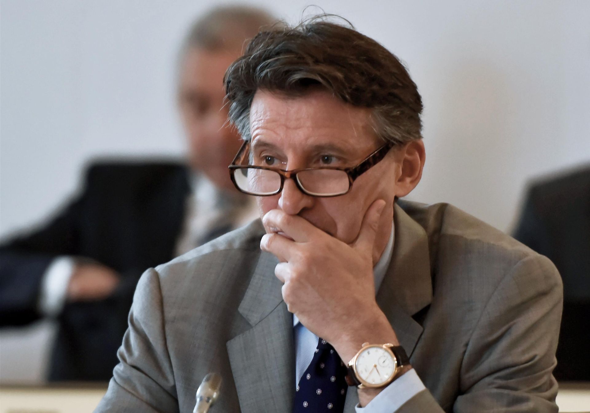 Президент Международной ассоциации легкоатлетических федераций (IAAF) Себастьян Коу Президент Международной ассоциации легкоатлетических федераций (IAAF) Себастьян Коу - РИА Новости, 1920, 11.09.2024