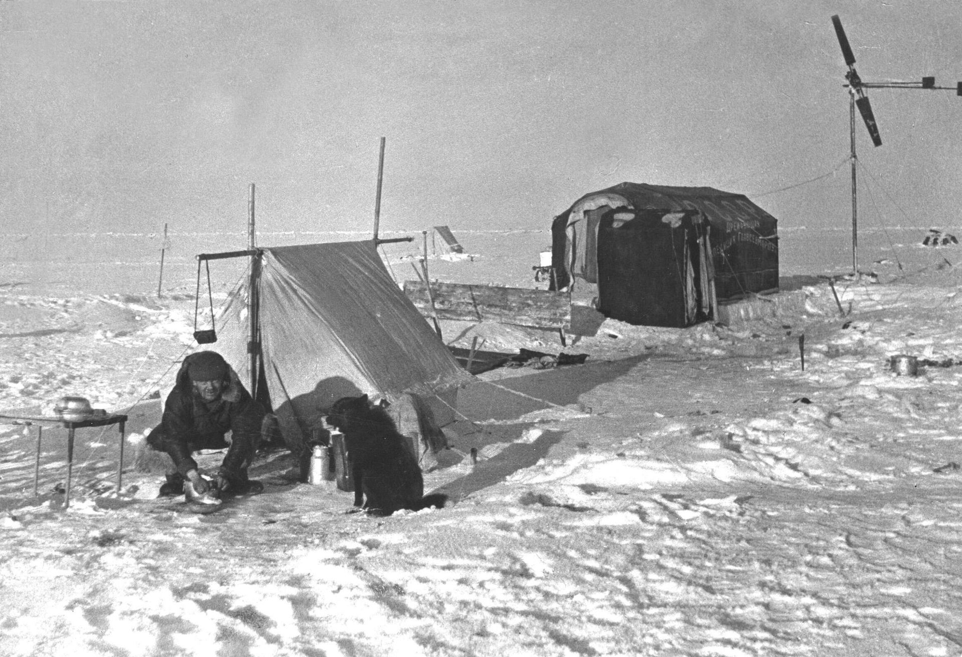 Дрейфующая станция Северный полюс-1 - РИА Новости, 1920, 09.09.2022