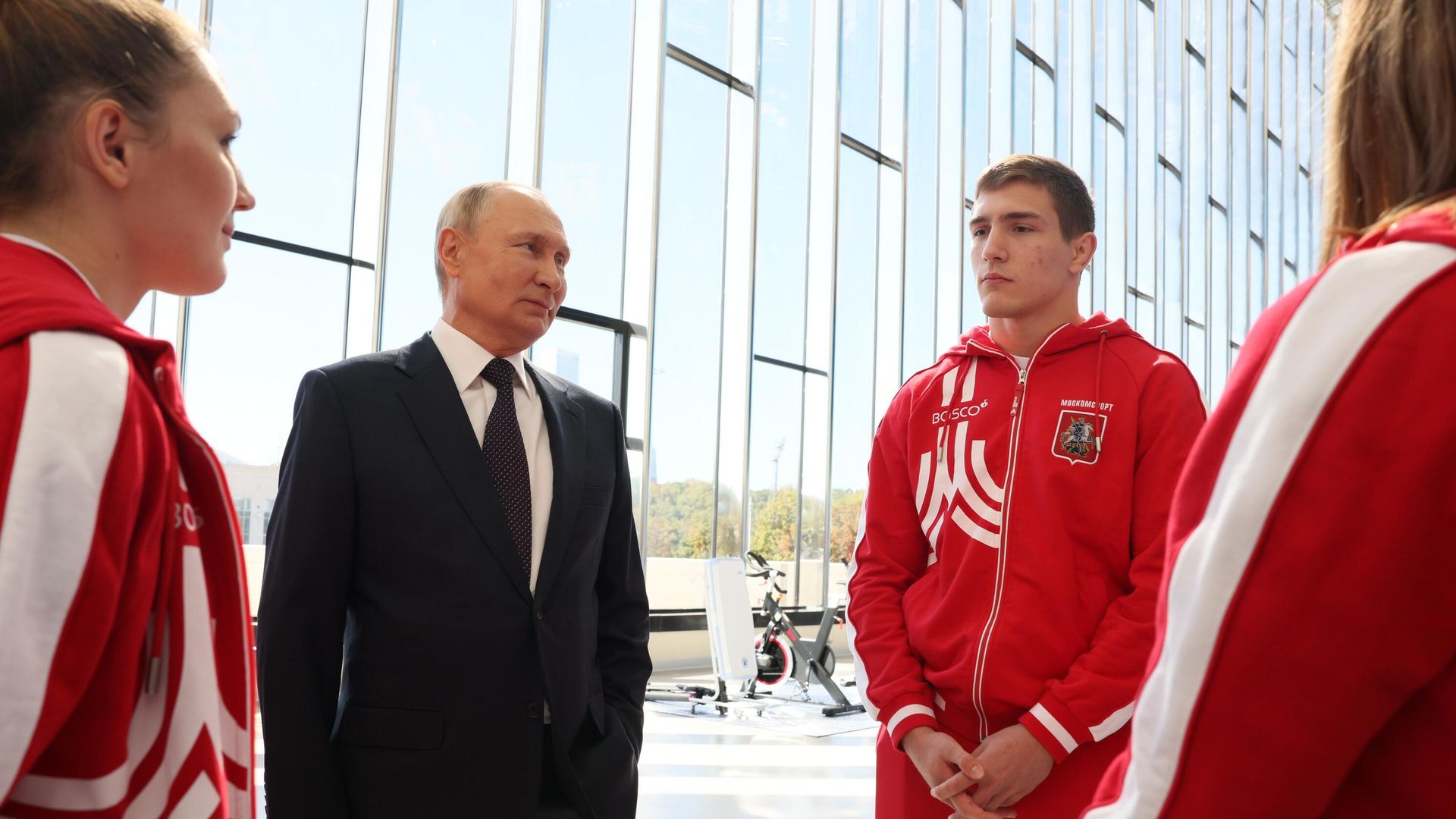 Президент Путин на открытии международного центра самбо и бокса в Москве Президент Путин на открытии международного центра самбо и бокса в Москве - РИА Новости, 1920, 10.09.2022