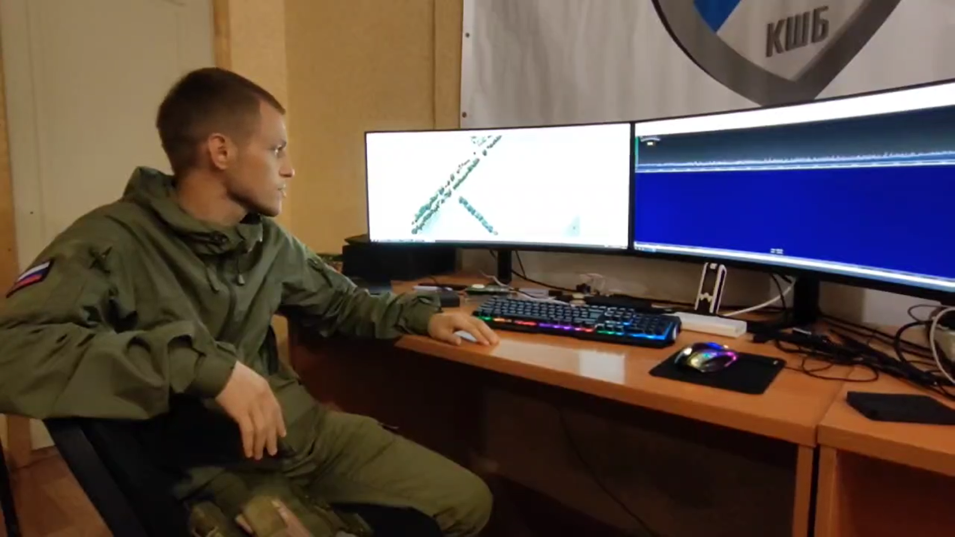 Боец добровольческого казачьего батальона Таврида о контроле за передвижениями ВСУ Боец добровольческого казачьего батальона Таврида о контроле за передвижениями ВСУ - РИА Новости, 1920, 11.09.2022