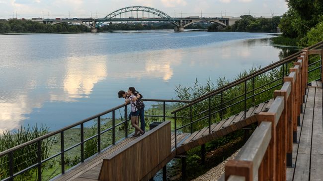 Парк Братеевская пойма в Москве