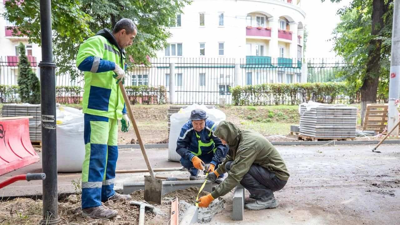 В Подольске в октябре текущего года завершится второй этап благоустройства парка им. В. Талалихина - РИА Новости, 1920, 13.09.2022