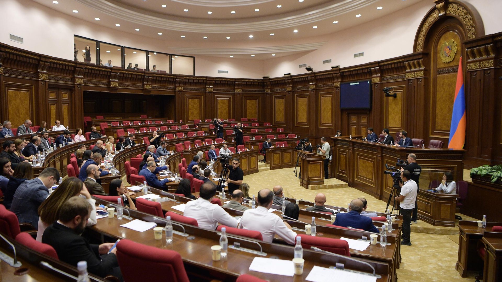 На заседании парламента Армении в Ереване На заседании парламента Армении в Ереване - РИА Новости, 1920, 02.04.2023