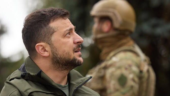 Президент Украины Владимир Зеленский в Изюме Президент Украины Владимир Зеленский в Изюме - РИА Новости, 1920, 04.02.2023
