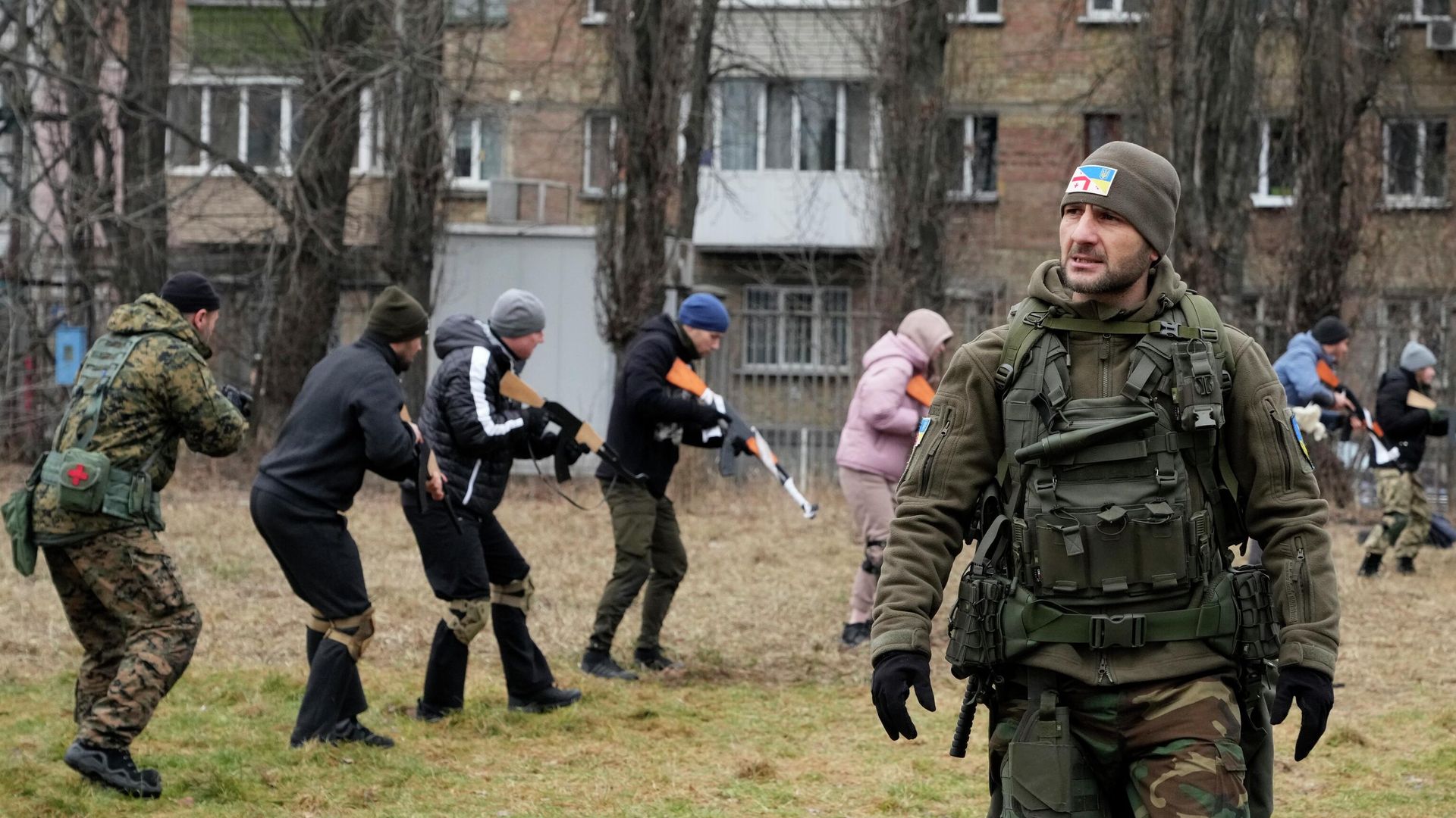 Военный инструктор во время занятий в Киеве Военный инструктор во время занятий в Киеве - РИА Новости, 1920, 15.09.2022