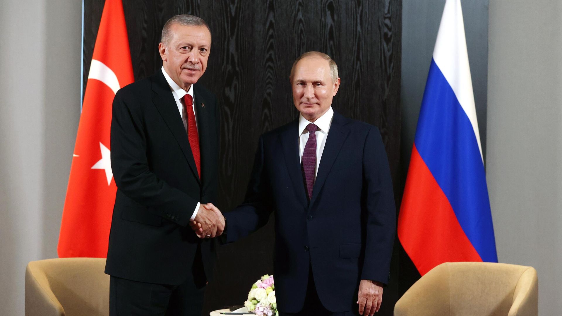 Президент России Владимир Путин и президент Турции Реджеп Тайип Эрдоган - РИА Новости, 1920, 28.05.2023