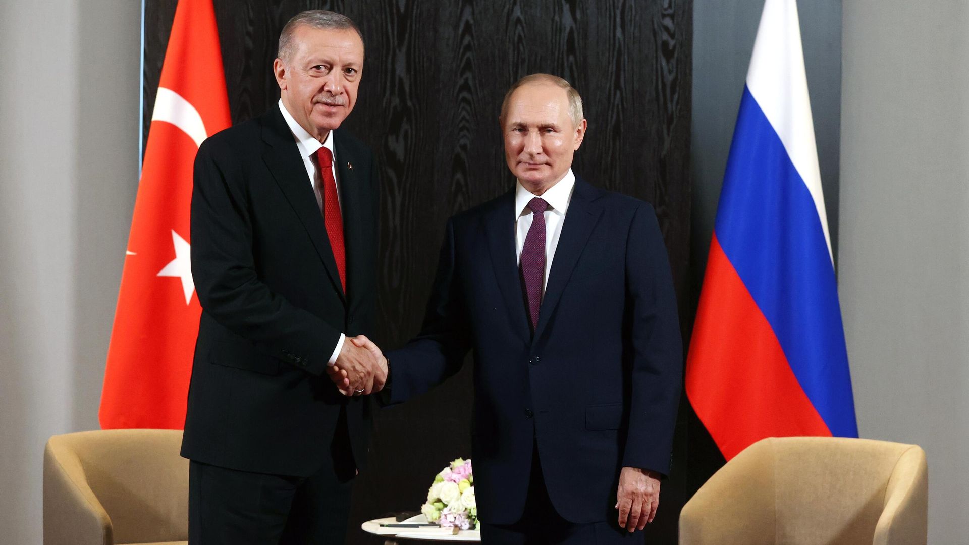 Президент РФ Владимир Путин и президент Турции Реджеп Тайип Эрдоган Президент РФ Владимир Путин и президент Турции Реджеп Тайип Эрдоган - РИА Новости, 1920, 31.05.2023