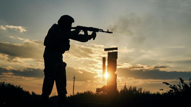 Украинский солдат