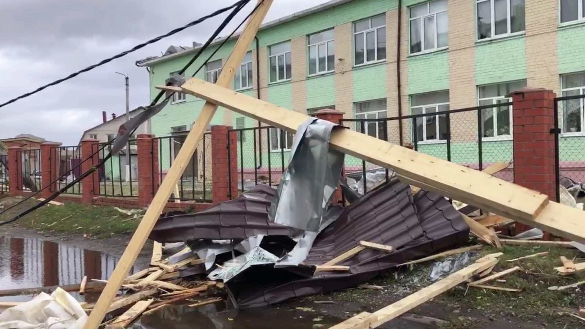 Последствия урагана в Курской области Последствия урагана в Курской области - РИА Новости, 1920, 19.09.2022