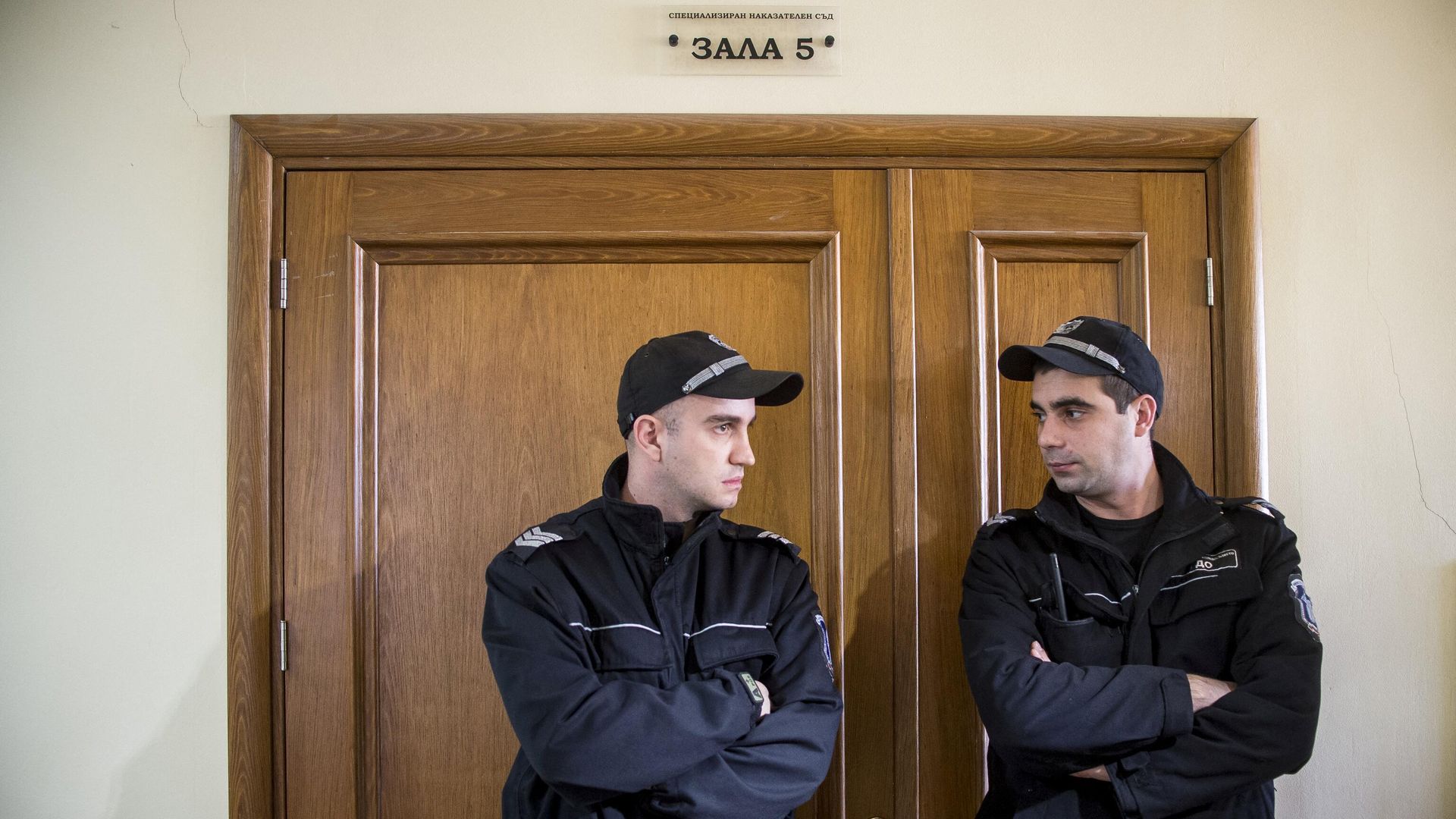 Болгарские полицейские в суде Болгарские полицейские в суде - РИА Новости, 1920, 19.09.2022