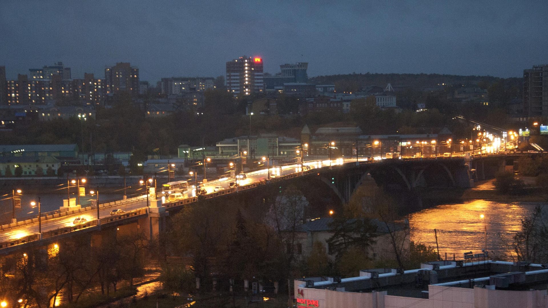Глазковский мост через реку Ангару в Иркутске Глазковский мост через реку Ангару в Иркутске - РИА Новости, 1920, 27.07.2023