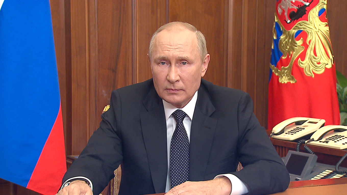 Обращение президента России Владимира Путина Обращение президента России Владимира Путина - РИА Новости, 1920, 22.09.2022