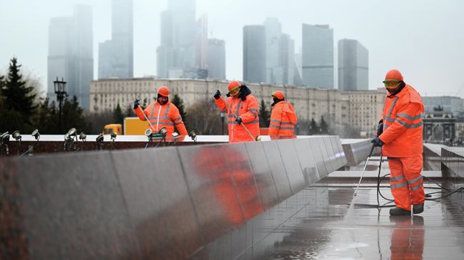 Общегородской субботник в Москве