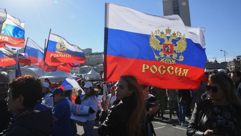 Патриотическая акция во Владивостоке Патриотическая акция во Владивостоке