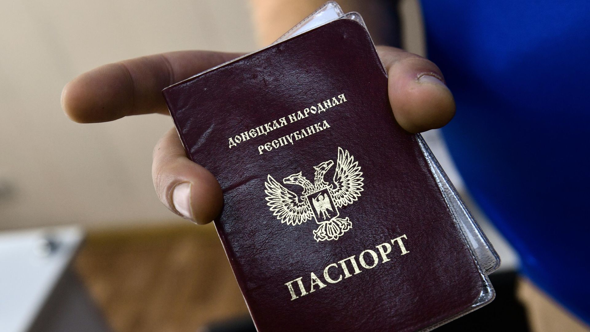 Паспорт гражданина Донецкой народной республики Паспорт гражданина Донецкой народной республики - РИА Новости, 1920, 24.09.2022