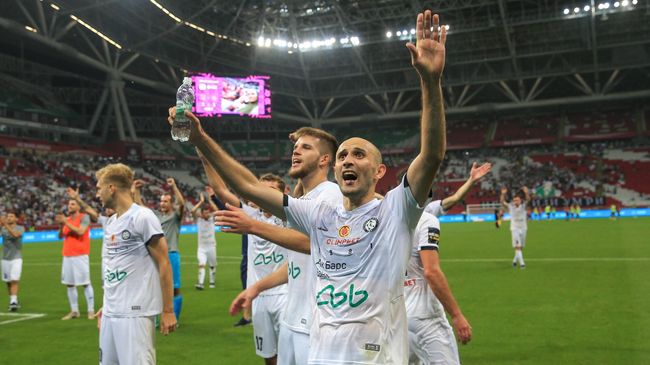 Полузащитник КАМАЗа Александр Гаглоев