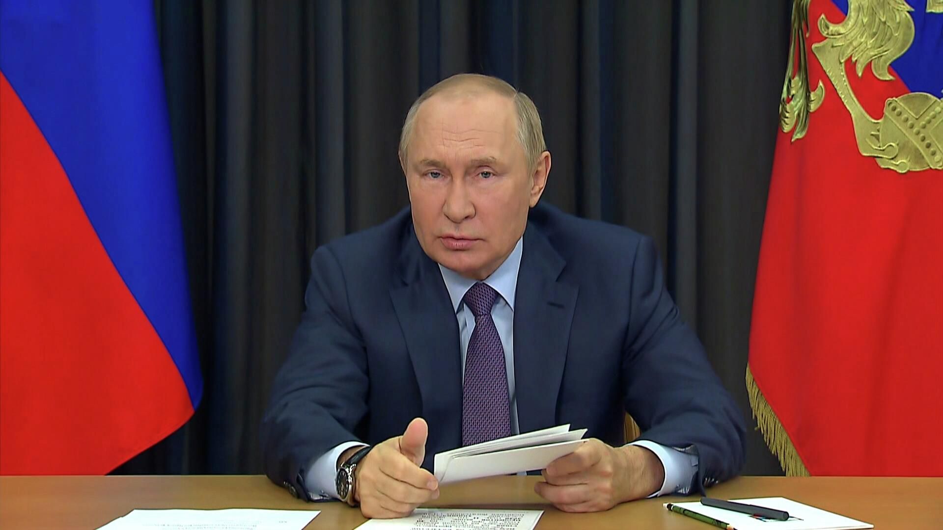 Сплошное надувательство – Путин о зерне, которое вывозят с Украины Сплошное надувательство – Путин о зерне, которое вывозят с Украины - РИА Новости, 1920, 27.09.2022
