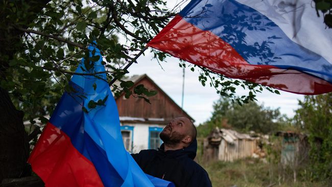 В поселке Орехово в ЛНР