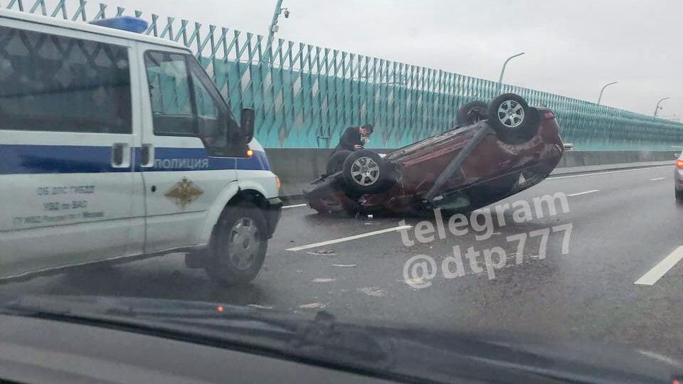 Последствия ДТП на Северо-восточной хорде в Москве Последствия ДТП на Северо-восточной хорде в Москве - РИА Новости, 1920, 28.09.2022