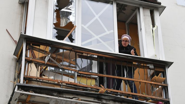 Последствие обстрела со стороны ВСУ в Донецке Последствие обстрела со стороны ВСУ в Донецке