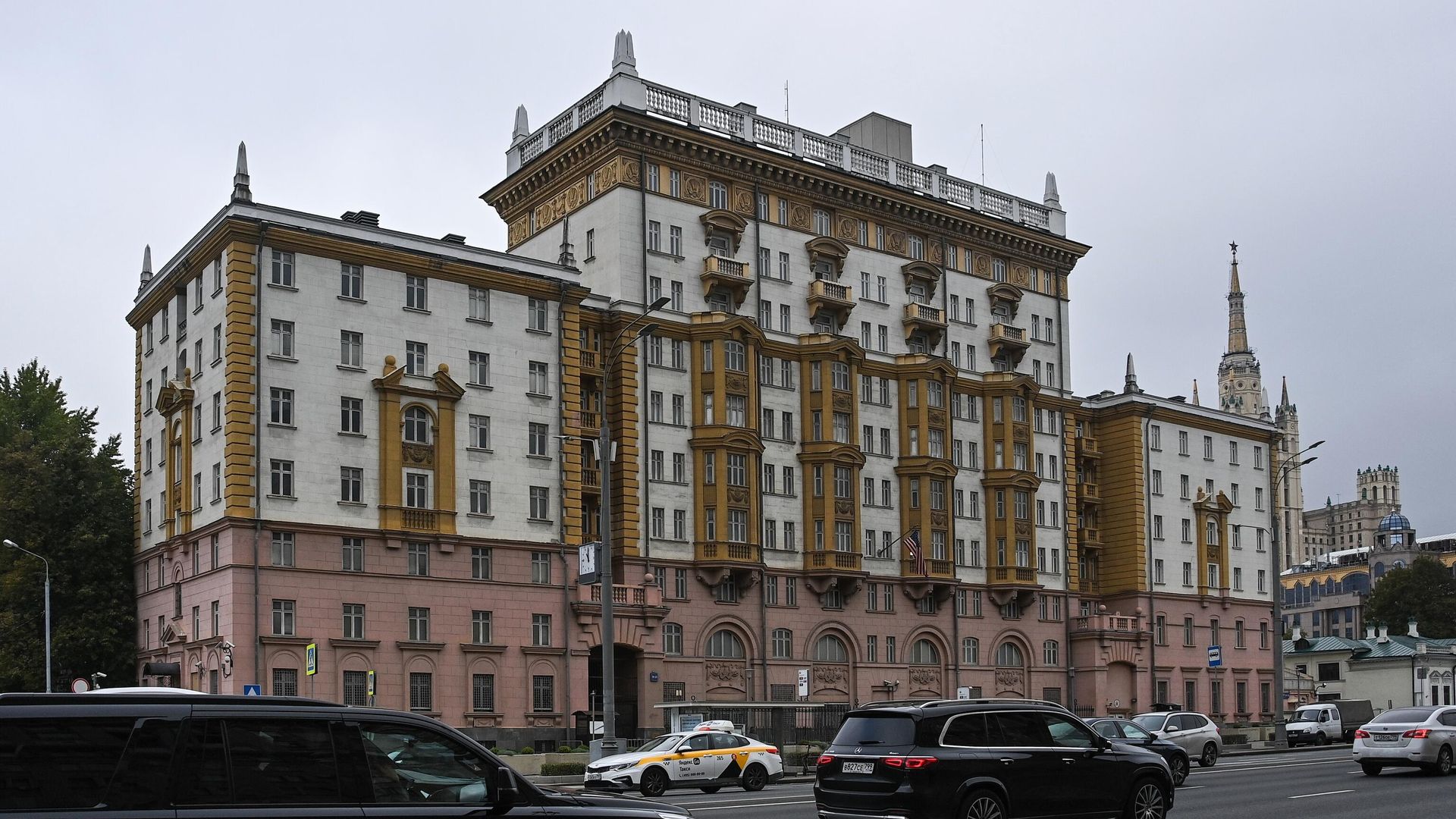 Здание посольства США в Москве Здание посольства США в Москве - РИА Новости, 1920, 22.10.2022