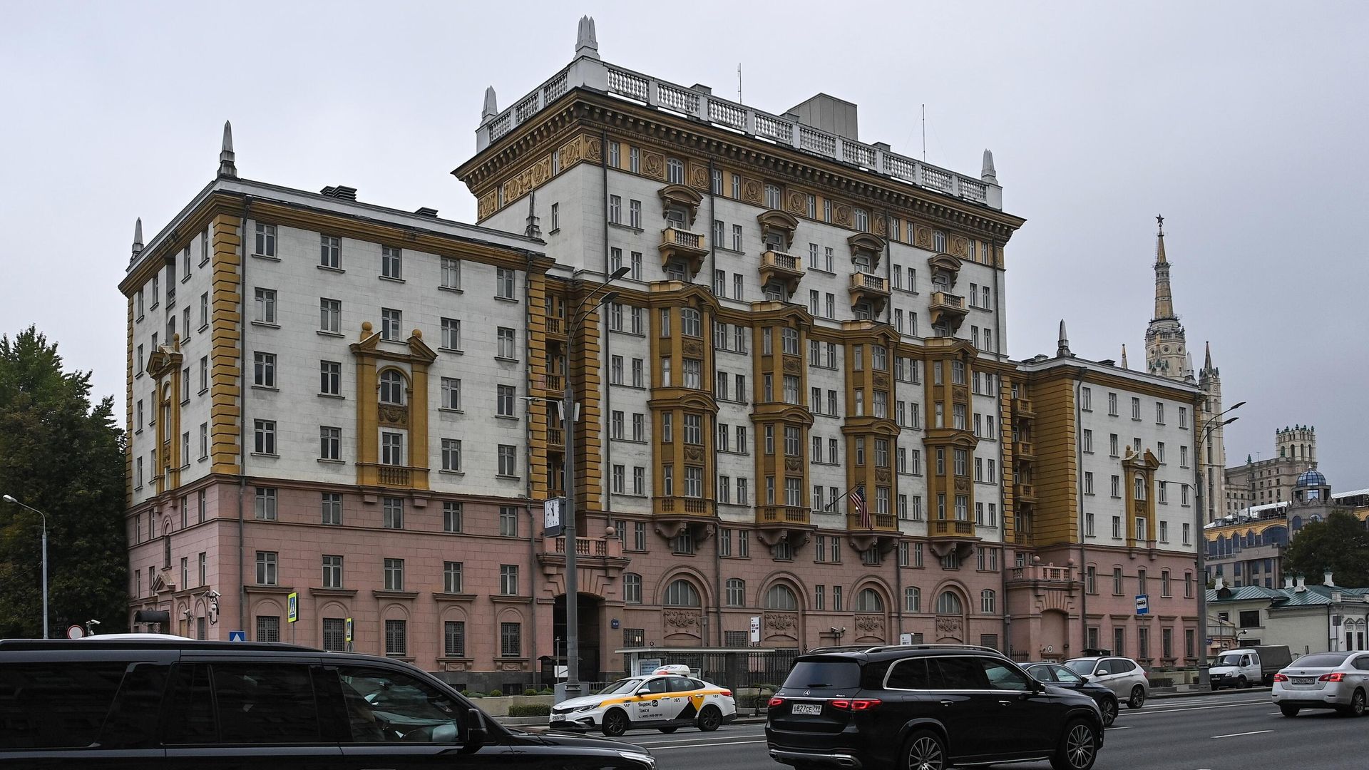 Здание посольства США в Москве Здание посольства США в Москве - РИА Новости, 1920, 22.10.2022