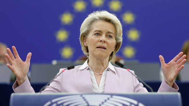 Глава Еврокомиссии Урсула фон дер Ляйен
