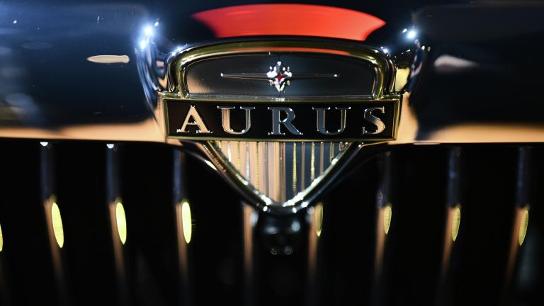 Презентация внедорожника Aurus Komendant в музее Гаража особого назначения в павильоне 53 на ВДНХ в Москве Презентация внедорожника Aurus Komendant в музее Гаража особого назначения в павильоне 53 на ВДНХ в Москве
