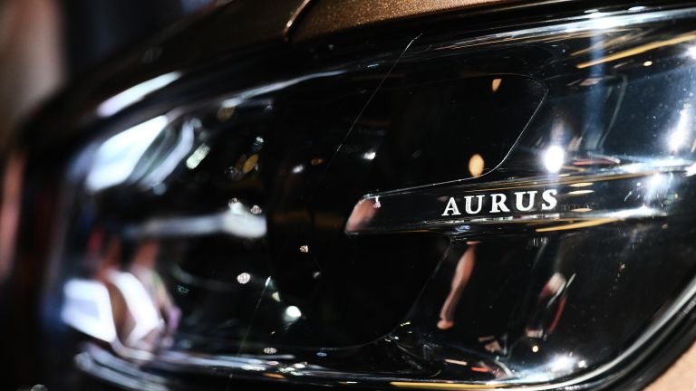 Презентация внедорожника Aurus Komendant в музее Гаража особого назначения в павильоне 53 на ВДНХ в Москве Презентация внедорожника Aurus Komendant в музее Гаража особого назначения в павильоне 53 на ВДНХ в Москве