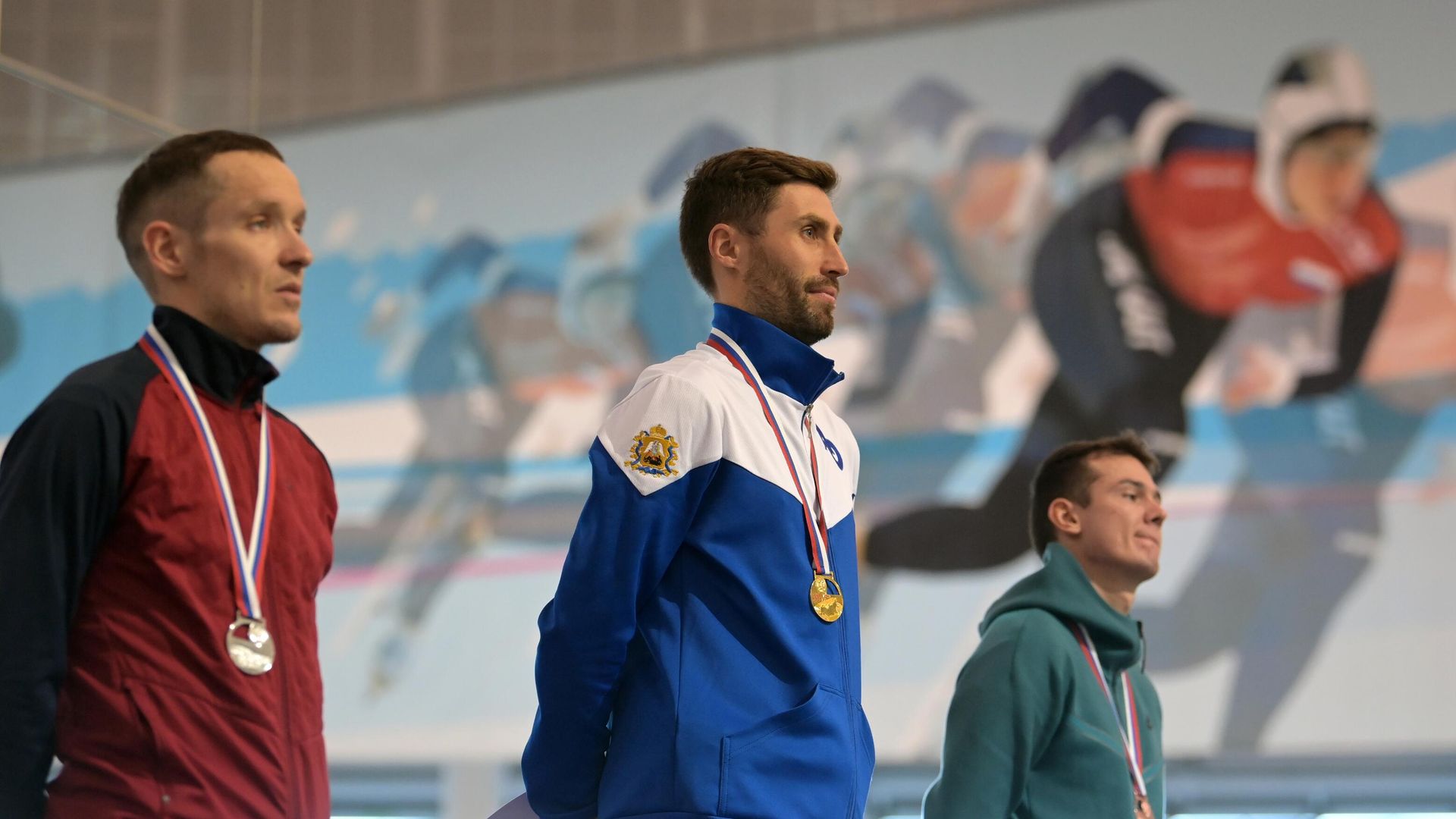 Призеры чемпионата России по конькобежному спорту Призеры чемпионата России по конькобежному спорту - РИА Новости, 1920, 07.10.2022