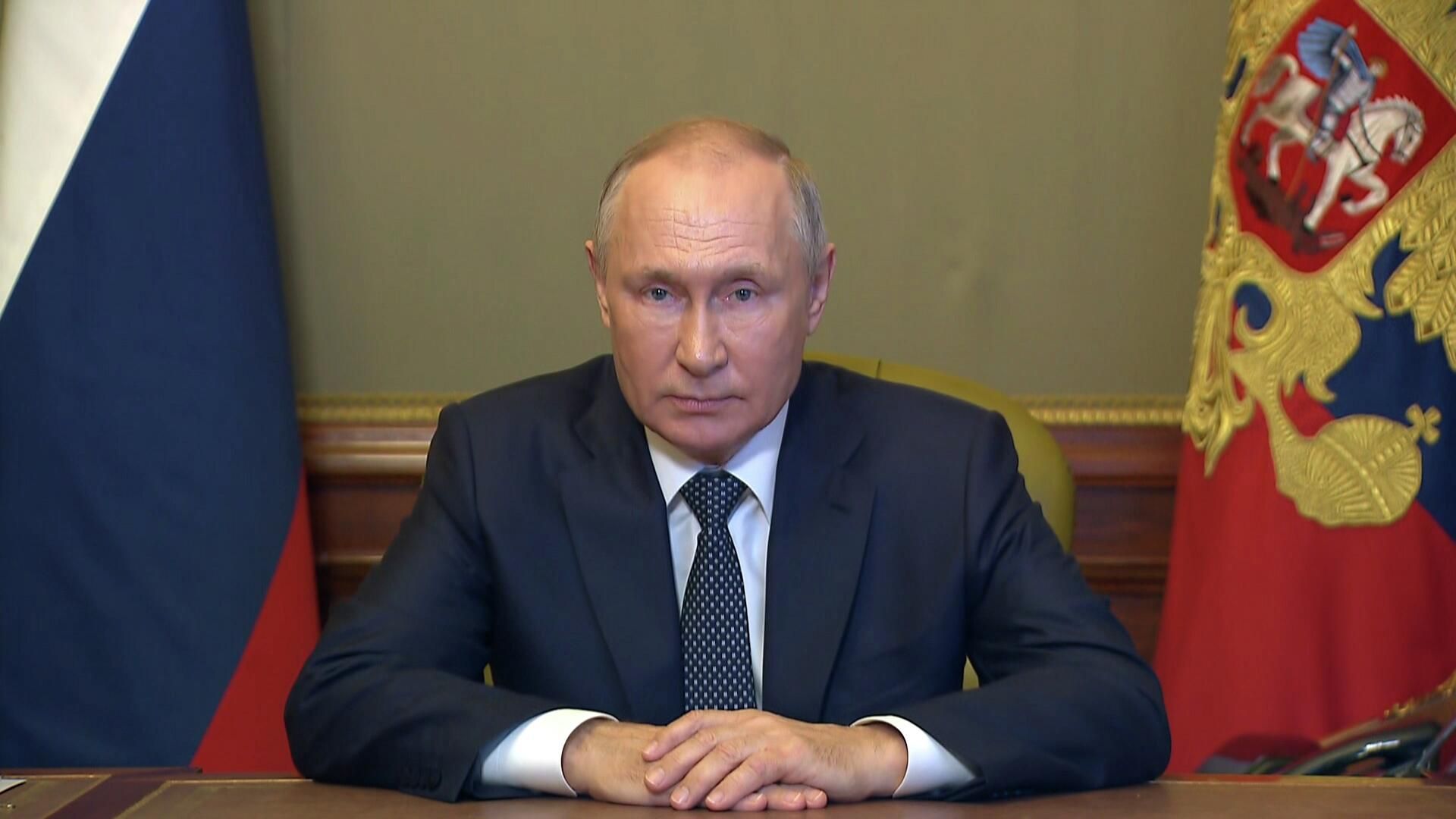Ответы со стороны России будут жесткими – Путин о реакции на украинские теракты Ответы со стороны России будут жесткими – Путин о реакции на украинские теракты - РИА Новости, 1920, 10.10.2022