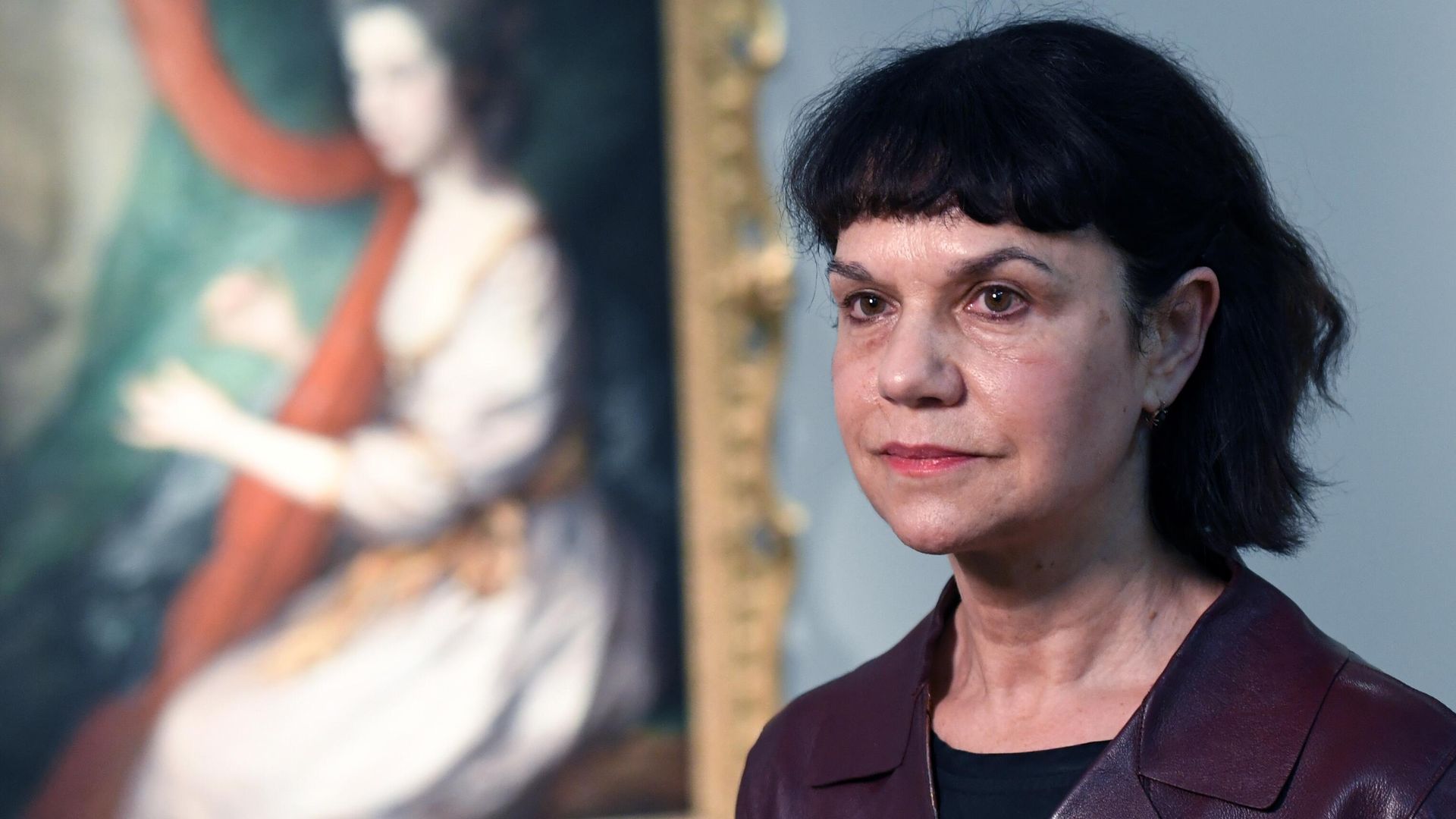 Директор ГМИИ им. А.С. Пушкина Марина Лошак на выставке Томас Гейнсборо в Государственном музее изобразительных искусств имени А.С.Пушкина - РИА Новости, 1920