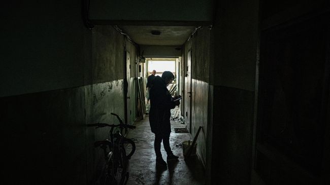 Последствия взрывов в городе Днепр на Украине 