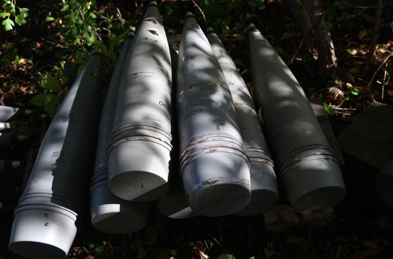 Снаряды для Гиацинта-Б на территории ЛНР Снаряды для Гиацинта-Б на территории ЛНР