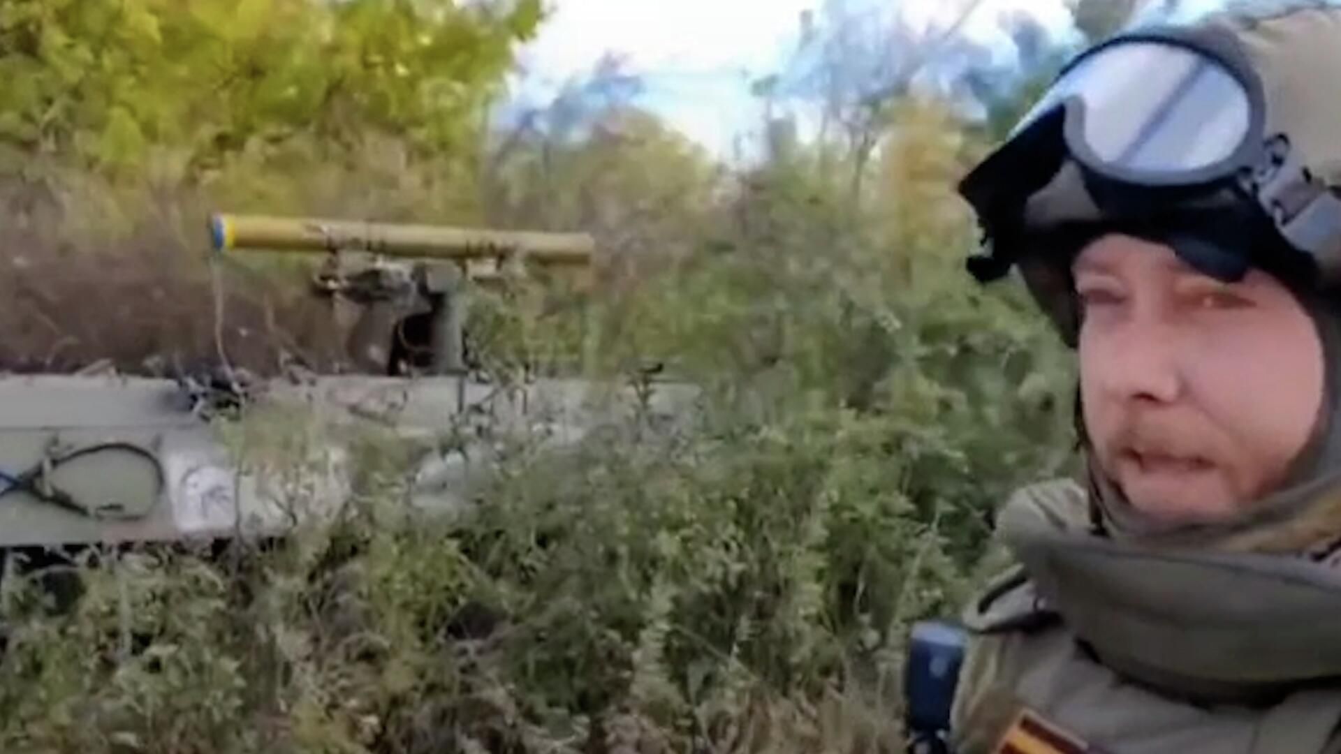 Военкор о работе противотанкового комплекса Штурм-С Военкор о работе противотанкового комплекса Штурм-С - РИА Новости, 1920, 12.10.2022