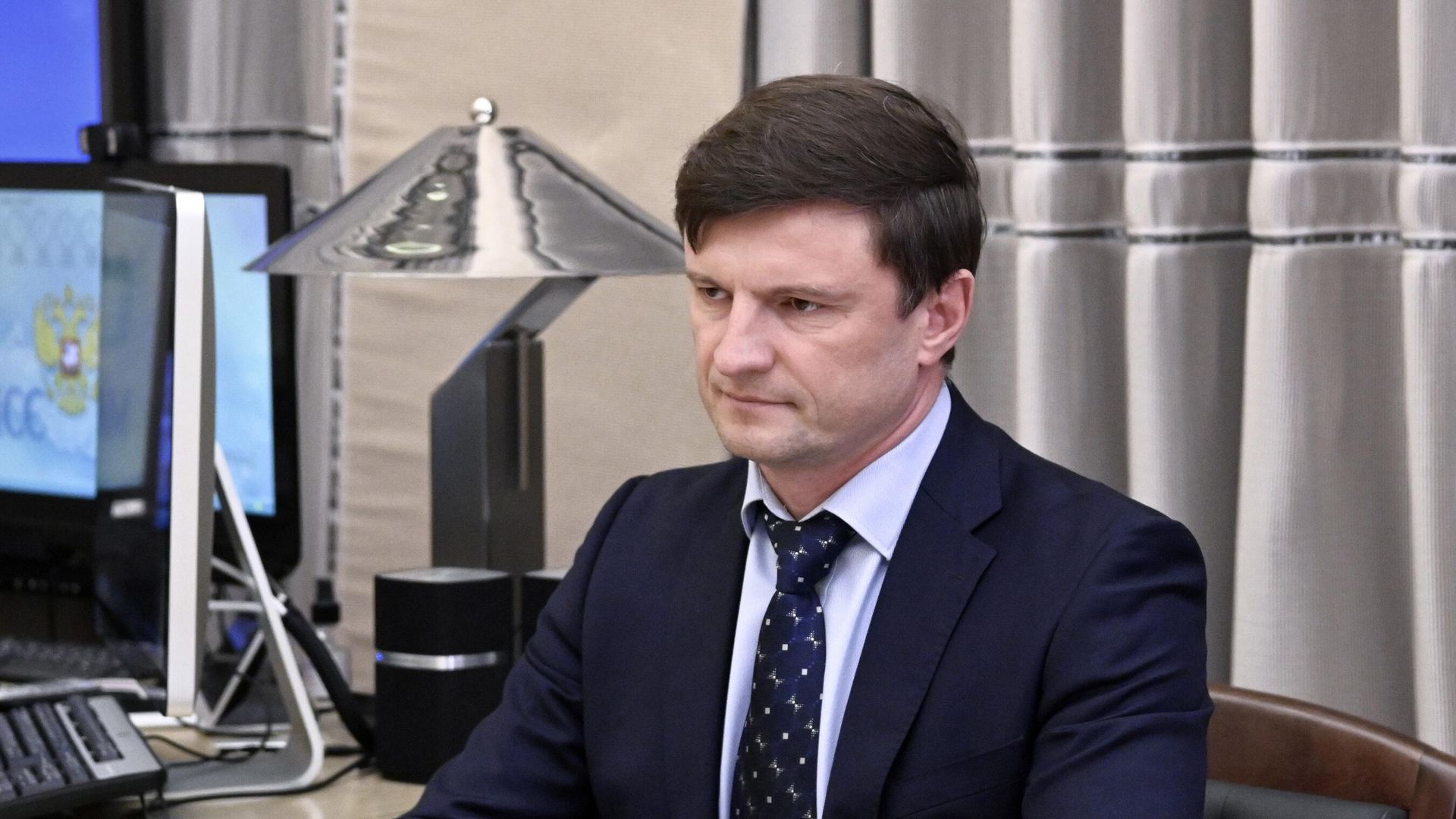 Премьер-министр РФ М. Мишустин встретился с главой Роскадастра В. Ждановым Премьер-министр РФ М. Мишустин встретился с главой Роскадастра В. Ждановым - РИА Новости, 1920, 12.10.2022