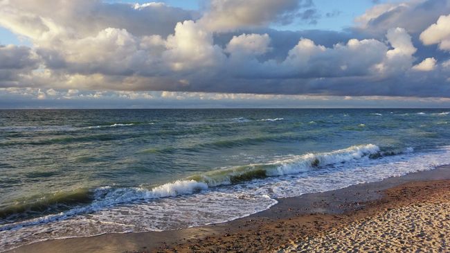 Закат на Балтийском море Закат на Балтийском море