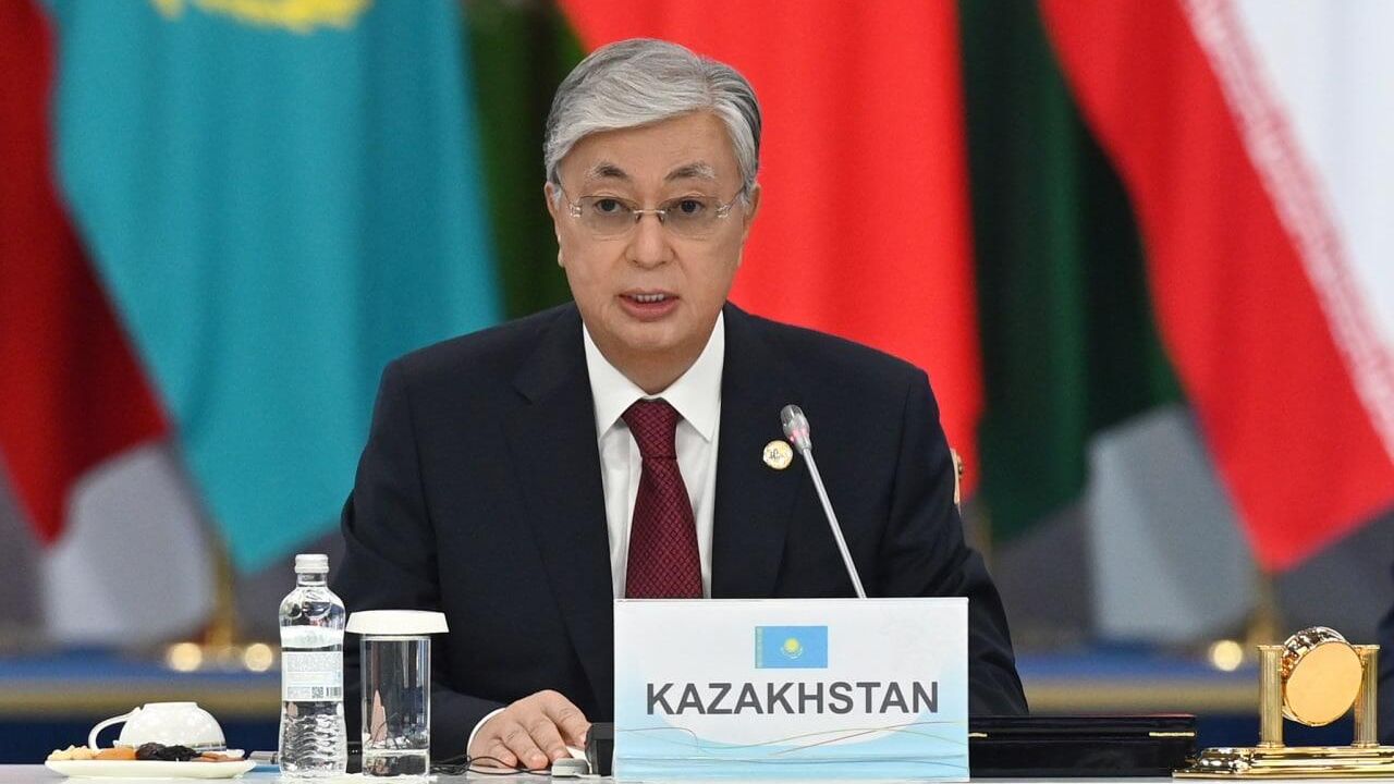 Президент Казахстана Касым-Жомарт Токаев Президент Казахстана Касым-Жомарт Токаев - РИА Новости, 1920, 15.10.2022