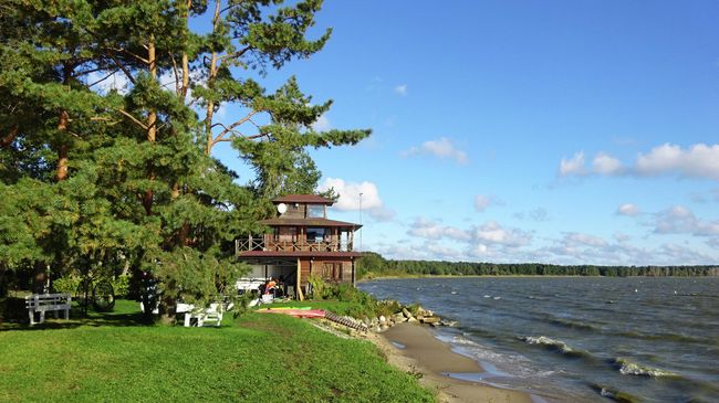 Куршский залив в Рыбачьем Куршский залив в Рыбачьем