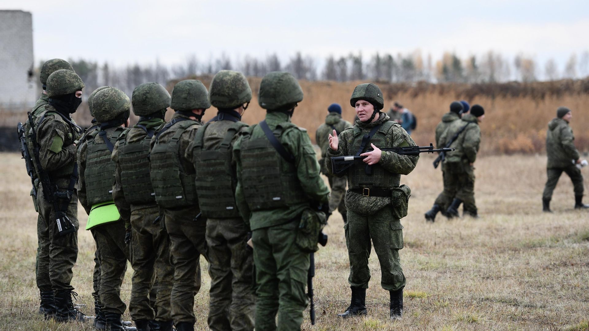 Военная подготовка мобилизованных в регионах России Военная подготовка мобилизованных в регионах России - РИА Новости, 1920, 21.10.2022