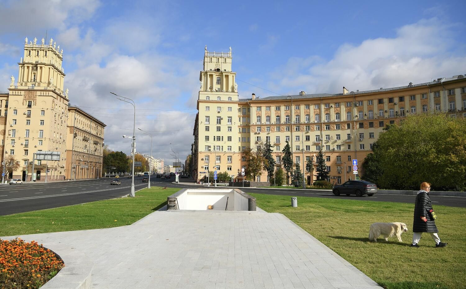 Площадь Гагарина в Москве - РИА Новости, 1920, 18.10.2022