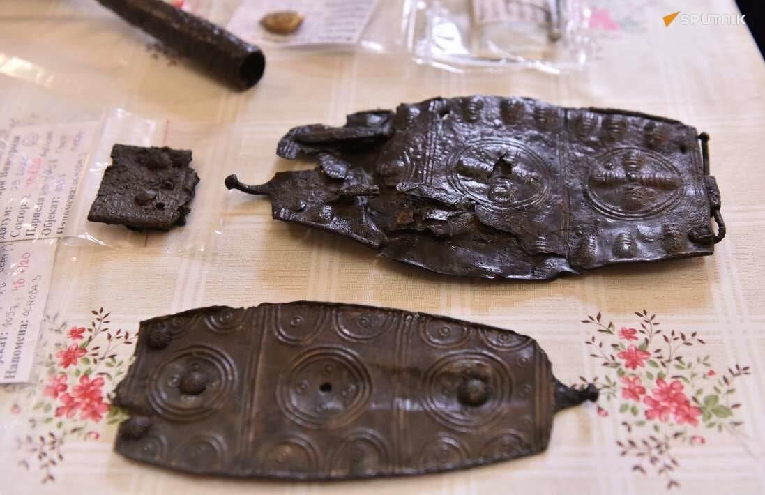 Археологические раскопки Циглана-Боронь недалеко от Чуруга Археологические раскопки Циглана-Боронь недалеко от Чуруга - РИА Новости, 1920, 18.10.2022