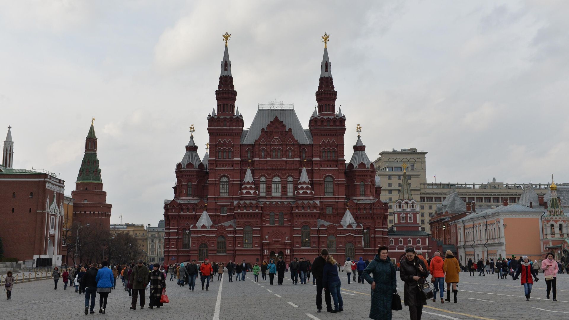 Государственный Исторический музей на Красной площади в Москве Государственный Исторический музей на Красной площади в Москве - РИА Новости, 1920, 15.11.2022