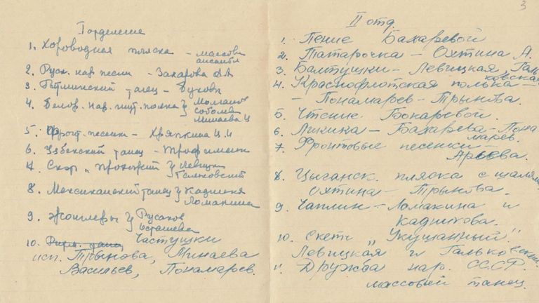 Репертуар фронтовой концертной бригады НКВД Центрального управления милиции. 1941-1944 гг. Репертуар фронтовой концертной бригады НКВД Центрального управления милиции. 1941-1944 гг.