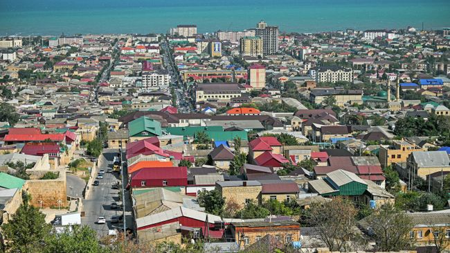 Город Дербент в Дагестане Город Дербент в Дагестане